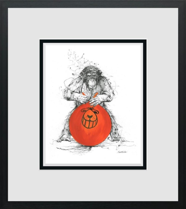 Scott Tetlow — Space Hop - Miniature (framed)