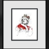 Scott Tetlow — Somebody To Love - Miniature (framed)