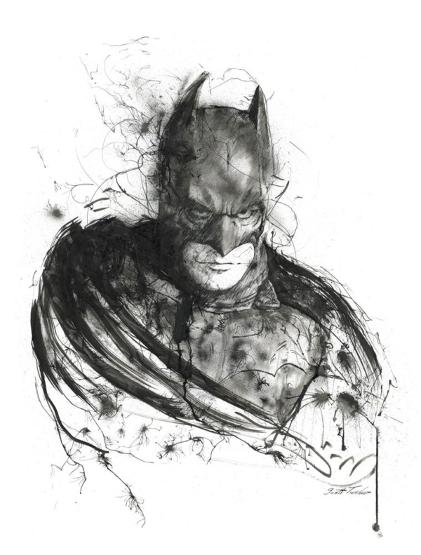 Scott Tetlow — The Dark Knight (mounted)