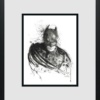 Scott Tetlow — The Dark Knight - Miniature (framed)