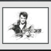 Scott Tetlow — The King Of Rock & Roll (framed)