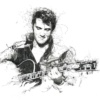Scott Tetlow — The King Of Rock & Roll (mounted)