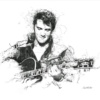 Scott Tetlow — The King Of Rock & Roll - Miniature (mounted)