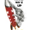 Scott Tetlow — The Only Way Is Up - Miniature (mounted)