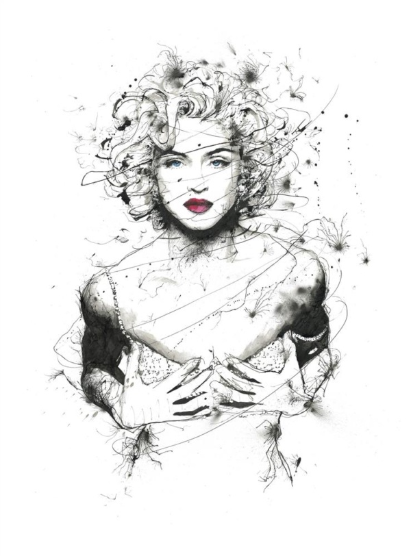 Scott Tetlow — The Queen Of Pop - Deluxe (unframed)