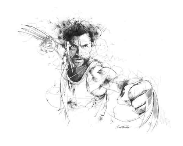 Scott Tetlow — The Wolverine - Miniature (mounted)