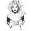Scott Tetlow — The Queen Of Pop - Miniature (mounted)