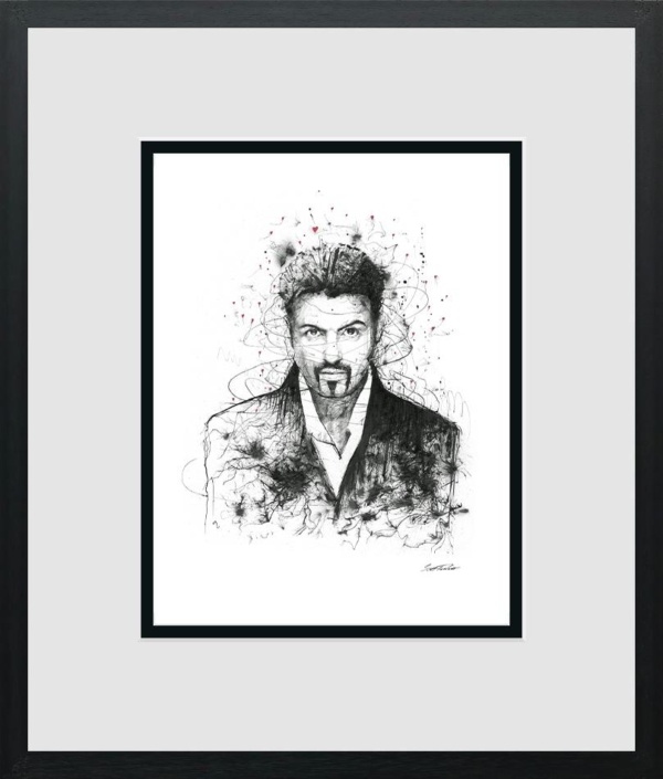 Scott Tetlow — Wham! - Miniature (framed)