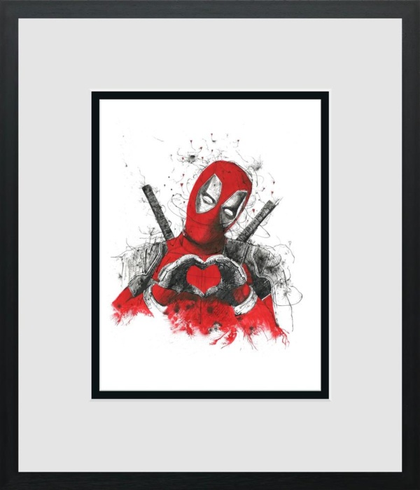 Scott Tetlow — Who's On My Naughty List! - Miniature (framed)