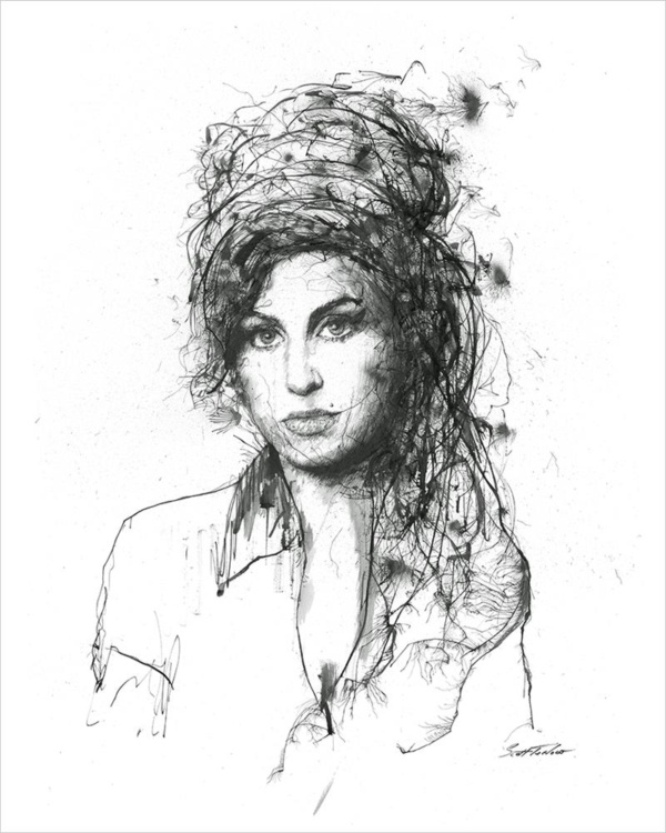 Scott Tetlow — Winehouse - Miniature (mounted)