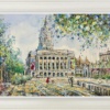 Nigel Cooke — The Council House (framed)