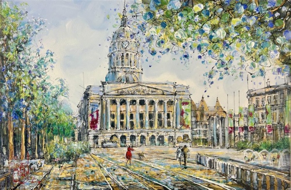 Nigel Cooke — The Council House (unframed)
