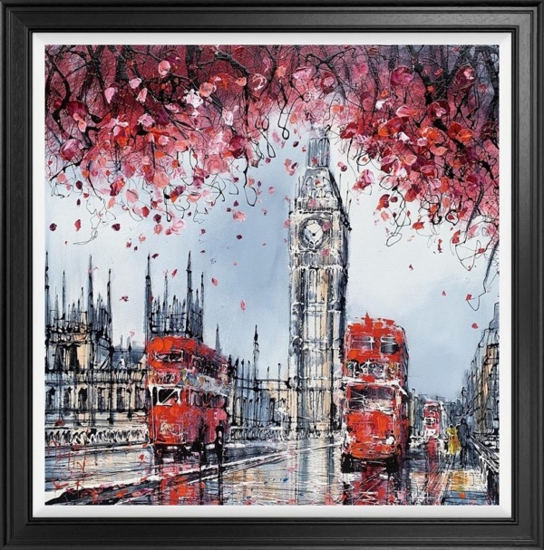 Nigel Cooke — Crossing The Thames (framed)