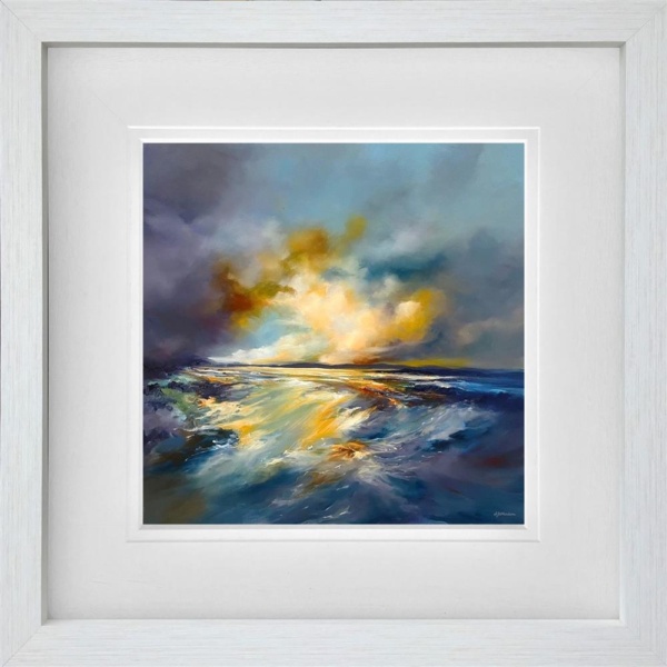 Alison Johnson — Breaking Light - Miniature (framed)