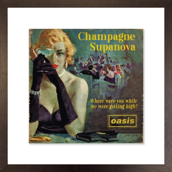 Linda Charles — Champagne Supanova - LP Songbook (framed)