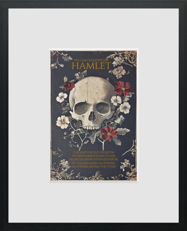 Linda Charles — Hamlet - Miniature (framed)