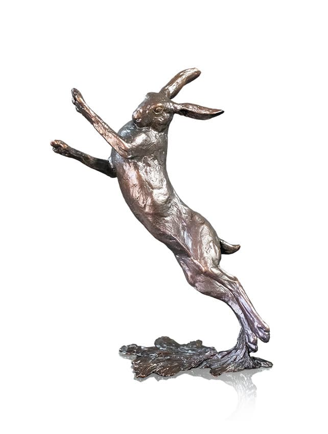 Medium Hare Boxing (1117) by Michael Simpson