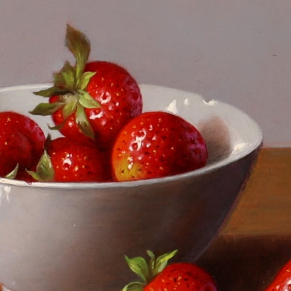 Zoltan Preiner — Strawberries In Bowl (view 3)