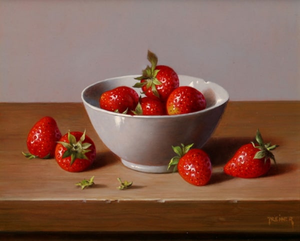 Zoltan Preiner — Strawberries In Bowl (view 2)