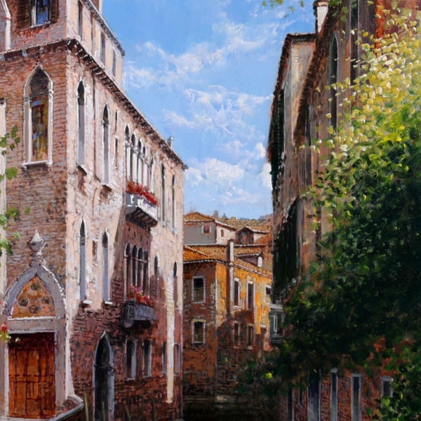 Raffaele Fiore — Sunlit Path Venice (view 3)