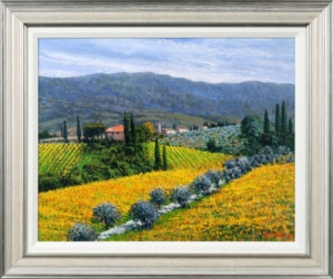 Golden Fields, Tuscany, Raffaele Fiore