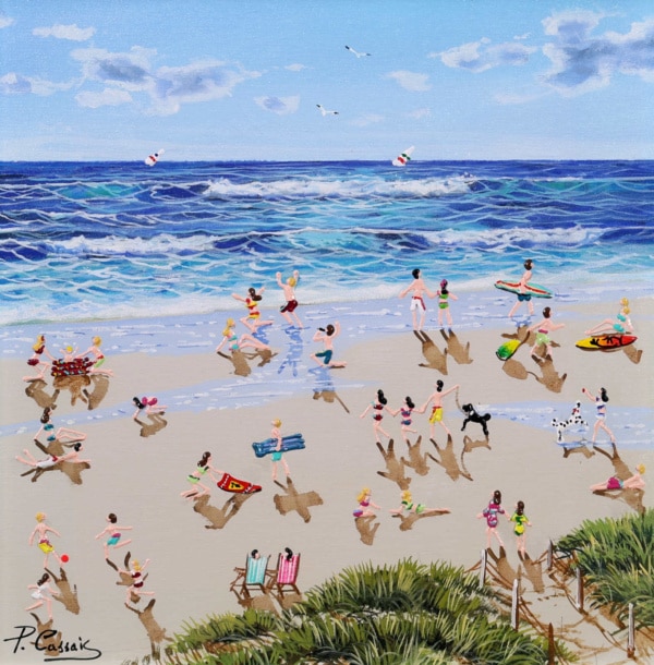 Paola Cassais — Paddling By The Shore (view 2)