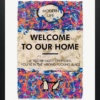 Hue Folk — Welcome To Our Home (framed)