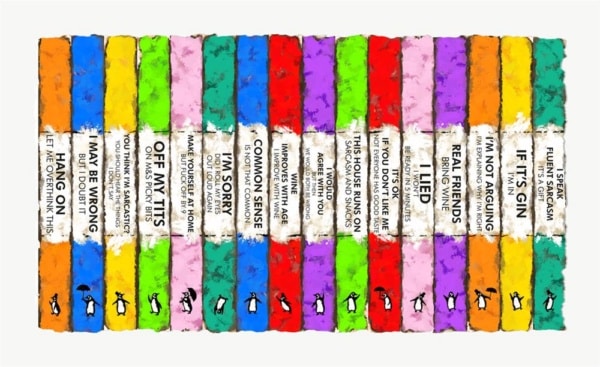 Hue Folk — Life's A Bookcase - Paper Deluxe